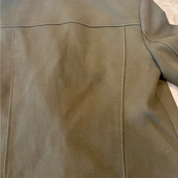 Banana Republic Olive Double-Breasted Pea Coat - Picture 6 of 7